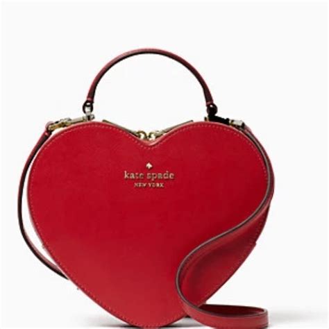 kate spade bag heart|kate spade heart shaped bag.